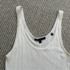 Vince White Tank Top